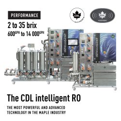 Intelligent reverse osmosis RO CDL