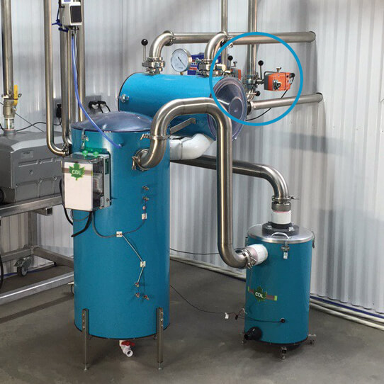 Vacuum protection valve Les équipements d'érablière CDL