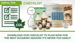 Maple Season Checklist