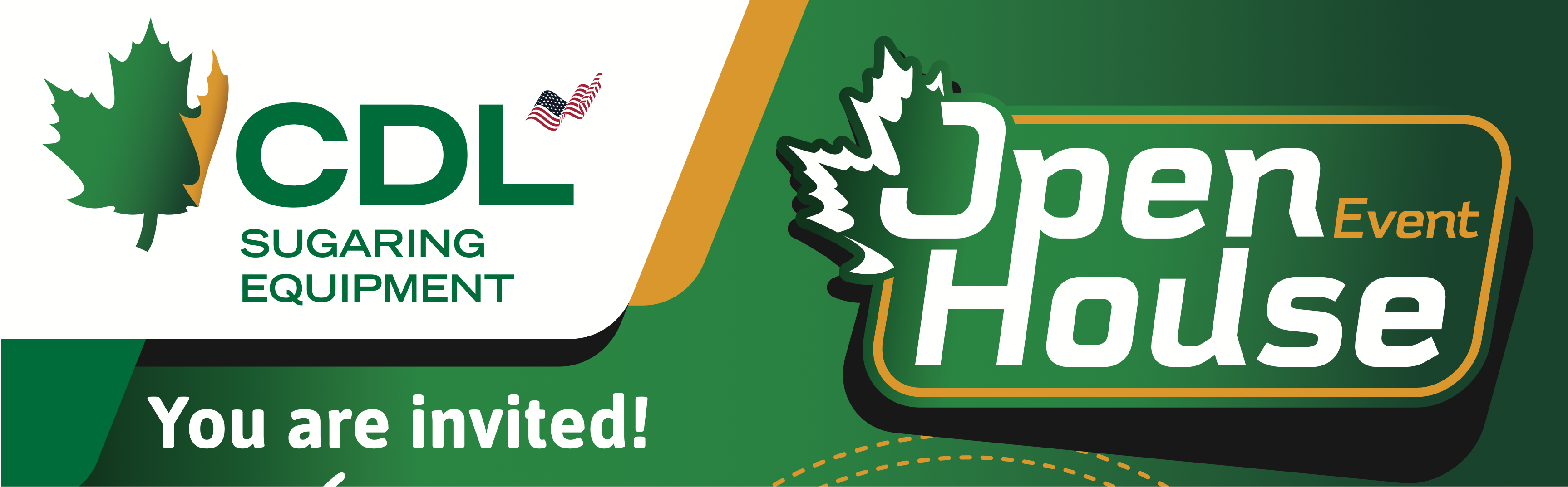 2026 CDL's Open House Events Banner.